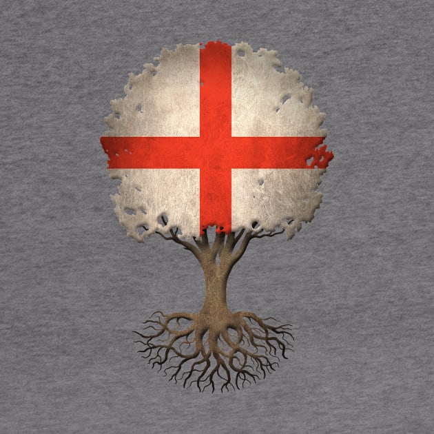 Tree of Life with English Flag by jeffbartels